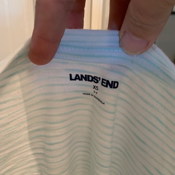 Land’s End cotton blend 3/4 sleeve top. Worn maybe‎ twice - Picture 2 of 6